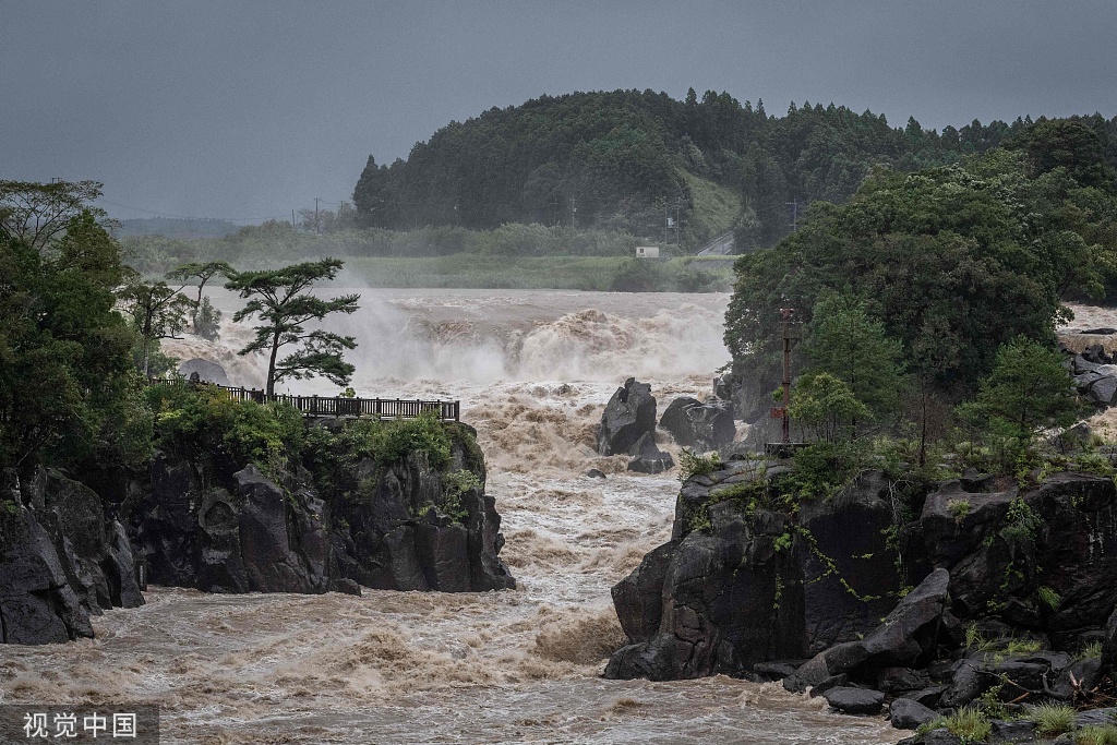 台风“南玛都”已造成日本1死55伤，超30万户停电