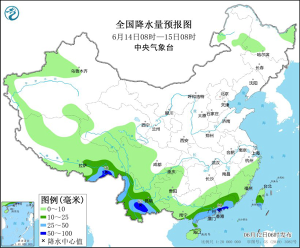 西南华南降雨明起再增强 北方或迎大范围高温晴热天气
