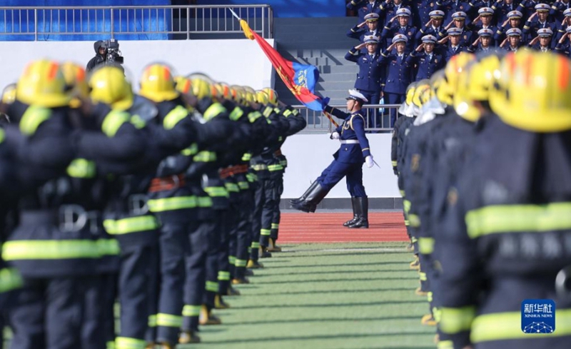 全国消防救援队伍实战化比武竞赛在济南闭幕